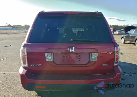 2006 Honda Pilot Ex z USA, uszkodzony, nr VIN 2HKYF18616H509493